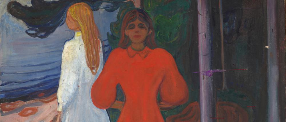 Rot und Weiß, Edvard Munch/ Berlinische Galerie