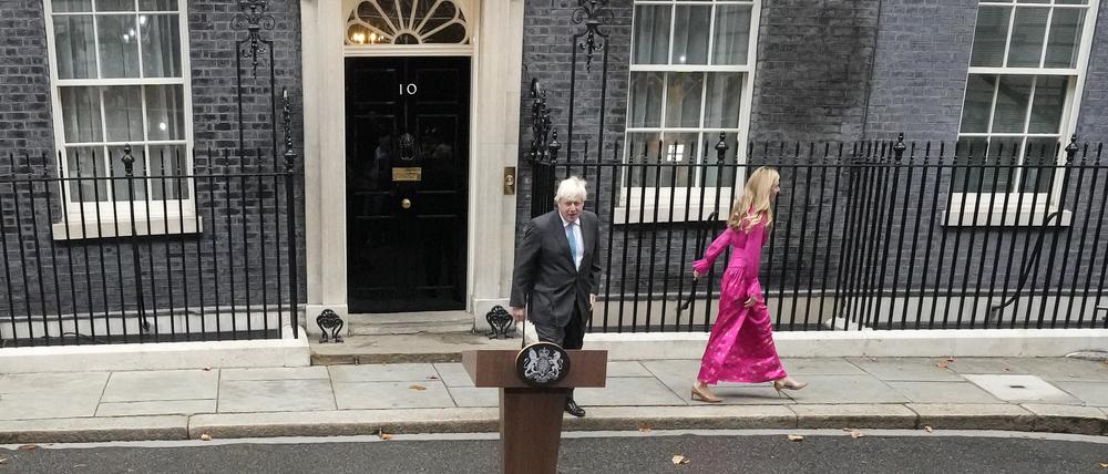Der ehemalige britische Premierminister Boris Johnson musste wegen seiner Partys sein Amt niederlegen. 