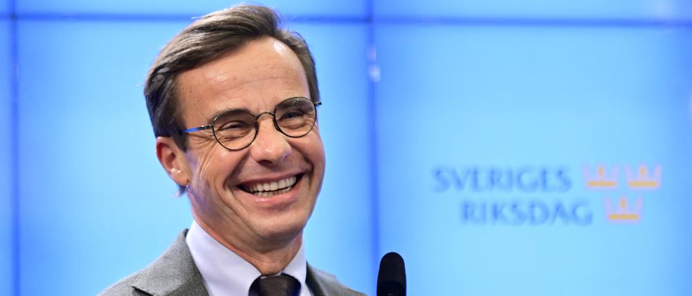 Ulf Kristersson, Vorsitzender der konservativen Moderaten und nun neuer schwedischer Premier