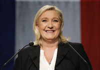 Marine Le Pen, Vorsitzende des Front National in Frankreich.