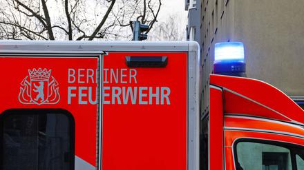 Einsatzwagen der Berliner Feuerwehr. (Symbolbild)