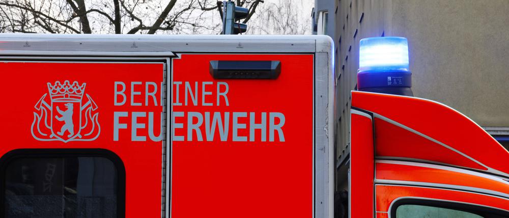 Ein Rettungswagen der Berliner Feuerwehr. (Symbolbild)