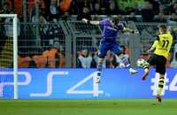 Marco Reus ließ Dortmund mit seinen beiden Treffern lange hoffen. Am Ende wollte das dritte Tor für den BVB einfach nicht fallen.