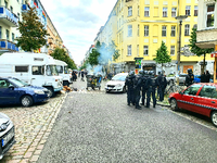 In der Rigaer Straße gibt es immer wieder Proteste. (Symbolbild)