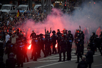 Rechte Demonstranten vor einer Woche in Chemnitz.