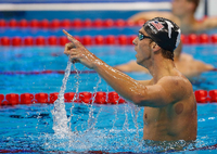 Er ist wieder da: Michael Phelps meldet sich eindrucksvoll zurück und gewinnt seine 12. Einzelgoldmedaille.