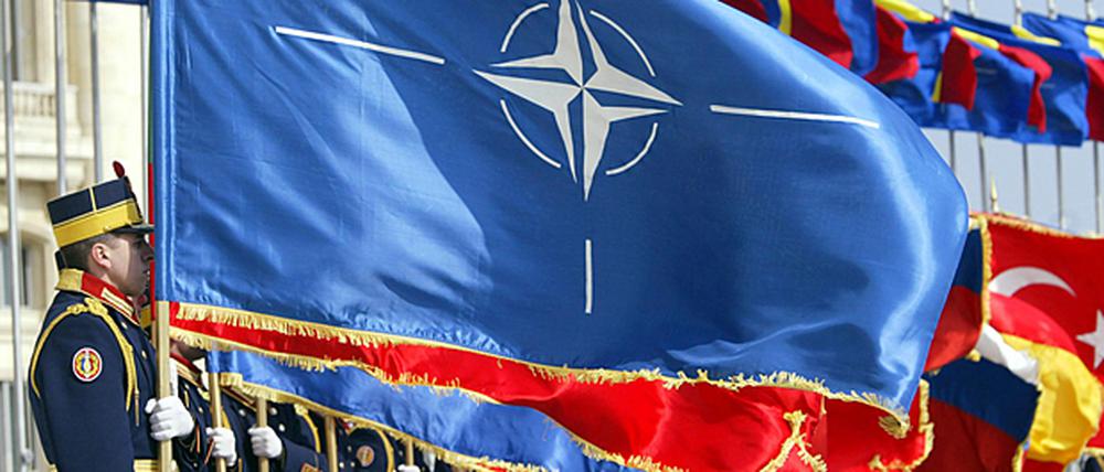 ROMANIA-ARMY-NATO-CEREMONY