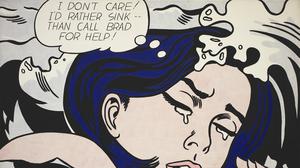 Roy Lichtenstein, „Drowning Girl“, 1963