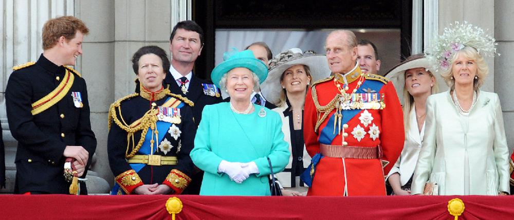 Großbritannien Revolution im Buckingham Palast