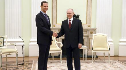 Russlands Präsident Putin ist der wichtigste Verbündete von Syriens Baschar al Assad.