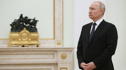 Wladimir Putin im Kreml. 