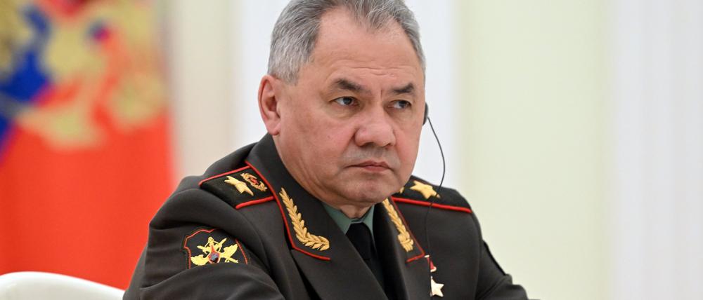 Sergej Schoigu, Verteidigungsminister von Russland.