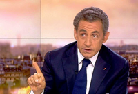 Wahlsieger Nicolas Sarkozy.
