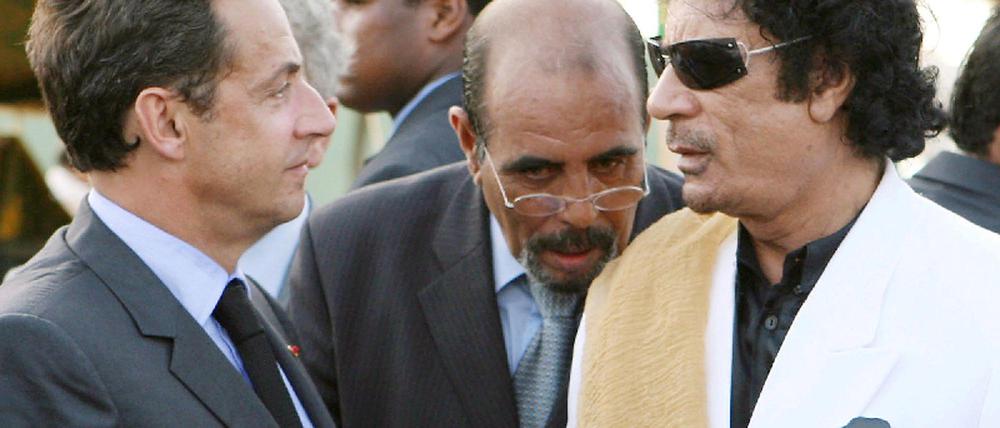 Sarkozy in Tripolis