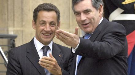 Sarkozy und Brown