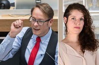 Sie sollen die neuen Vorsitzenden der Berliner Linksfraktion werden: Carsten Schatz und Anne Helm.