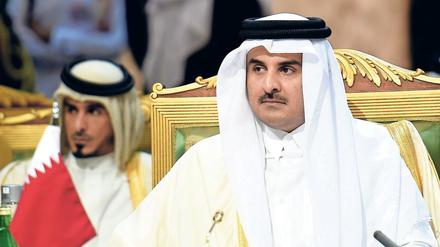 Emir Tamim bin Hamad al Thani wollte mit der WM Katar international einen Namen machen.
