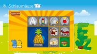 Lernsoftware gibt es bereits für den Kindergarten. Im Bild das kostenlose Microsoft-Programm "Schlaumäuse".