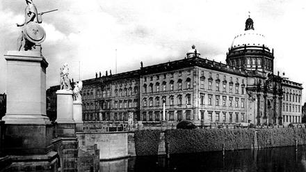 Das Berliner Stadtschloss im Jahr 1932.