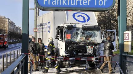 Schwerer Unfall am Frankfurter Tor