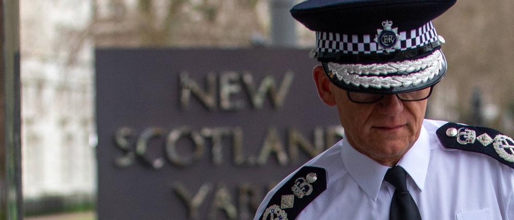 Scotland-Yard-Chef Mark Rowley hat offenbar Probleme mit seiner Behörde.