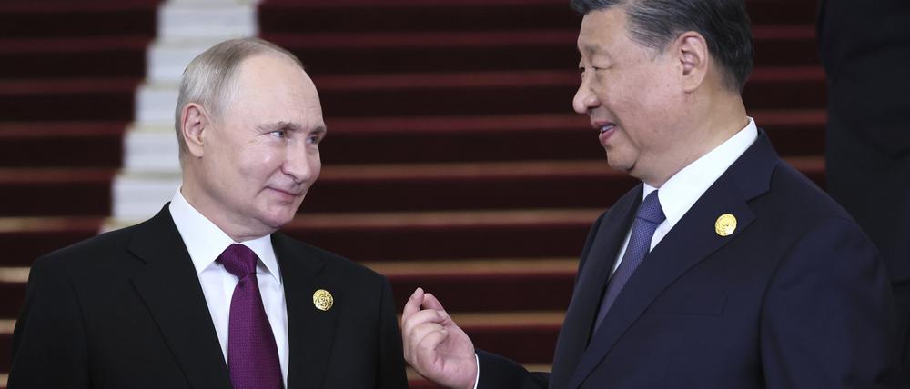 Gute Partner: Kremlchef Wladimir Putin (l.) und Chinas Staats- und Parteichef Xi Jinping.
