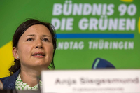 Anja Siegesmund, Vorsitzende der Grünen-Landtagsfraktion in Thüringen