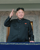 Freud sich sicher über den Friedenspreis in Indonesien. Nordkoreas Machthaber Kin Jong Un, hier ein Bild aus dem Jahr 2012.