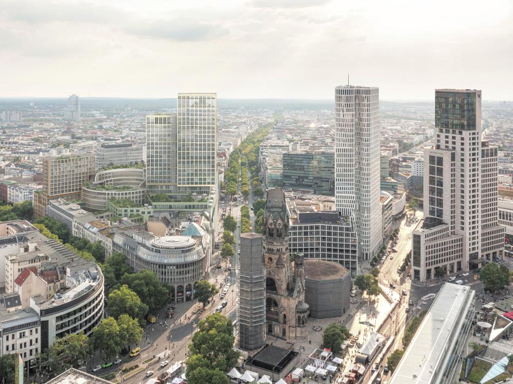 Ein neues Hochhaus für den Berliner Ku’damm Das ist der Siegerentwurf