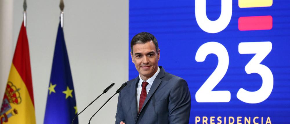 Der spanische Ministerpräsident Pedro Sanchez.