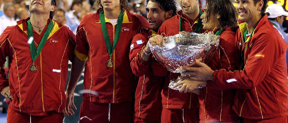 Spanische Davis-Cup-Team