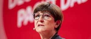Saskia Esken ist SPD-Bundesvorsitzende.