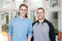 Chris Köbke und Sebastian Becker wollen eine Spielefirma gründen.