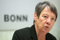 Bundesbauministerin Barbara Hendricks stellte den Statusbericht zum Bonn-Berlin-Umzug der Bundesregierung vor.