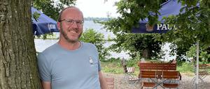 Stefan Dicker, Geschäftsführer des neuen Prinzengarten in Köpenick.