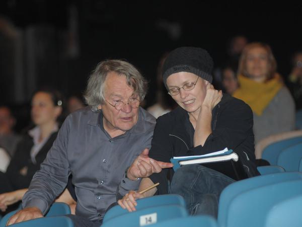 Peter Stein 2010 bei den Salzburger Festspielen, Probe zu „Ödipus auf Kolonos“