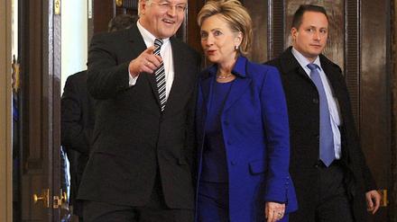Steinmeier und Clinton