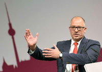 SPD-Chef Jan Stöß. Starker Mann - was nun?