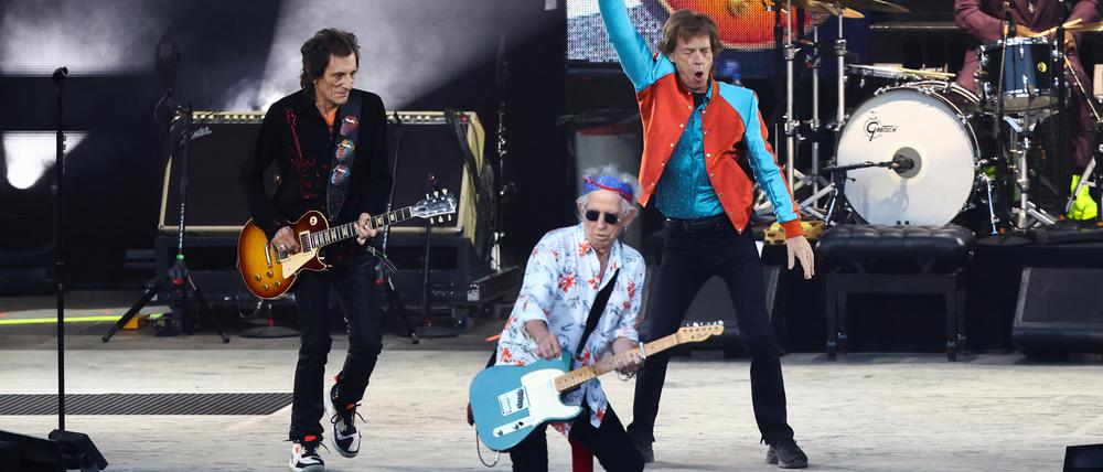 Die Rolling Stones, hier bei ihrem Konzert in der Berliner Waldbühne im August 2022, dürften kein Problem haben, sich einen Pflegeheimplatz zu leisten. Nötig haben sie ihn noch nicht. 