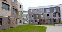 Ein neues Studentenwohnheim in Adlershof.