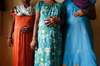 Indische Gebärmutter zu mieten. In nur wenigen Ländern ist es noch so billig und leicht, die Dienste von Leihmüttern zu nutzen.