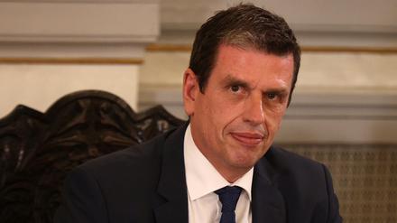 Der neue griechische Migrationsminister Dimitris Kairidis.