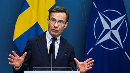 Schwedens Ministerpräsident Ulf Kristersson.