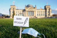 Am Donnerstag stimmt der Bundestag über die Einführung einer Impfpflicht ab.