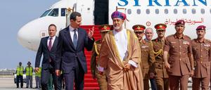 Syriens Präsident Bashar al-Assad im Oman. 