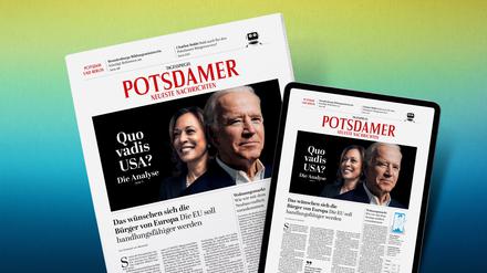 Mit der neuen PNN lesen Sie zwei Zeitungen in einer: Mehr aus der Welt. Mehr aus Potsdam.