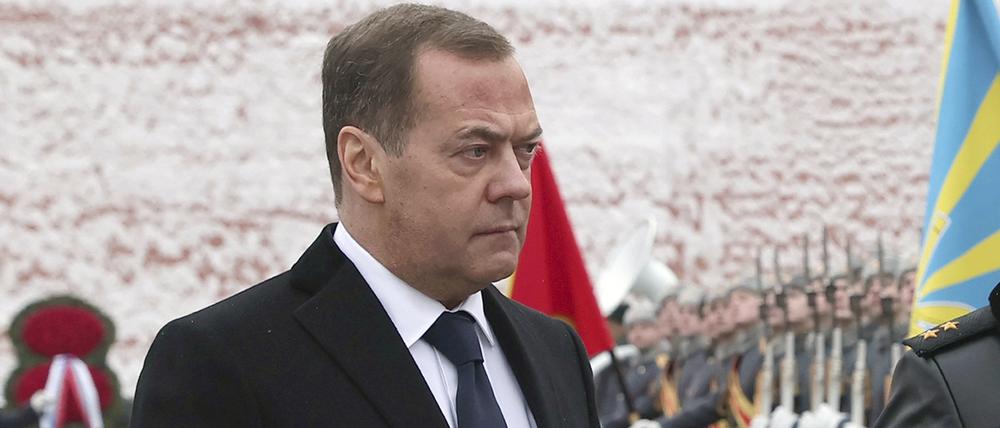 Der russische Ex-Präsident Dmitri Medwedew