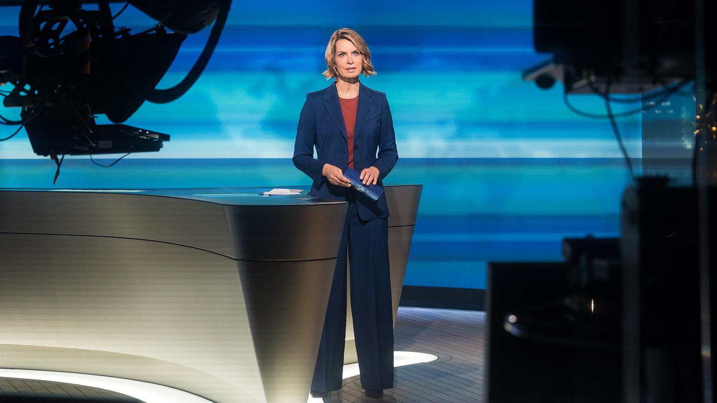 „Morgen sehen Sie mich noch mal – wenn Sie mögen“: Jessy Wellmer hat ...