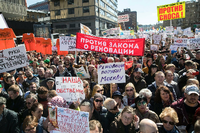 Tausende Moskauer haben in den vergangenen Tagen gegen die kontroversen Pläne der Stadtverwaltung protestiert.