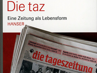 Blühende Landschaften Die Titelseite der "taz" Ausgabe vom 17 Juni erntete heftige Kritik Helmut Kohl